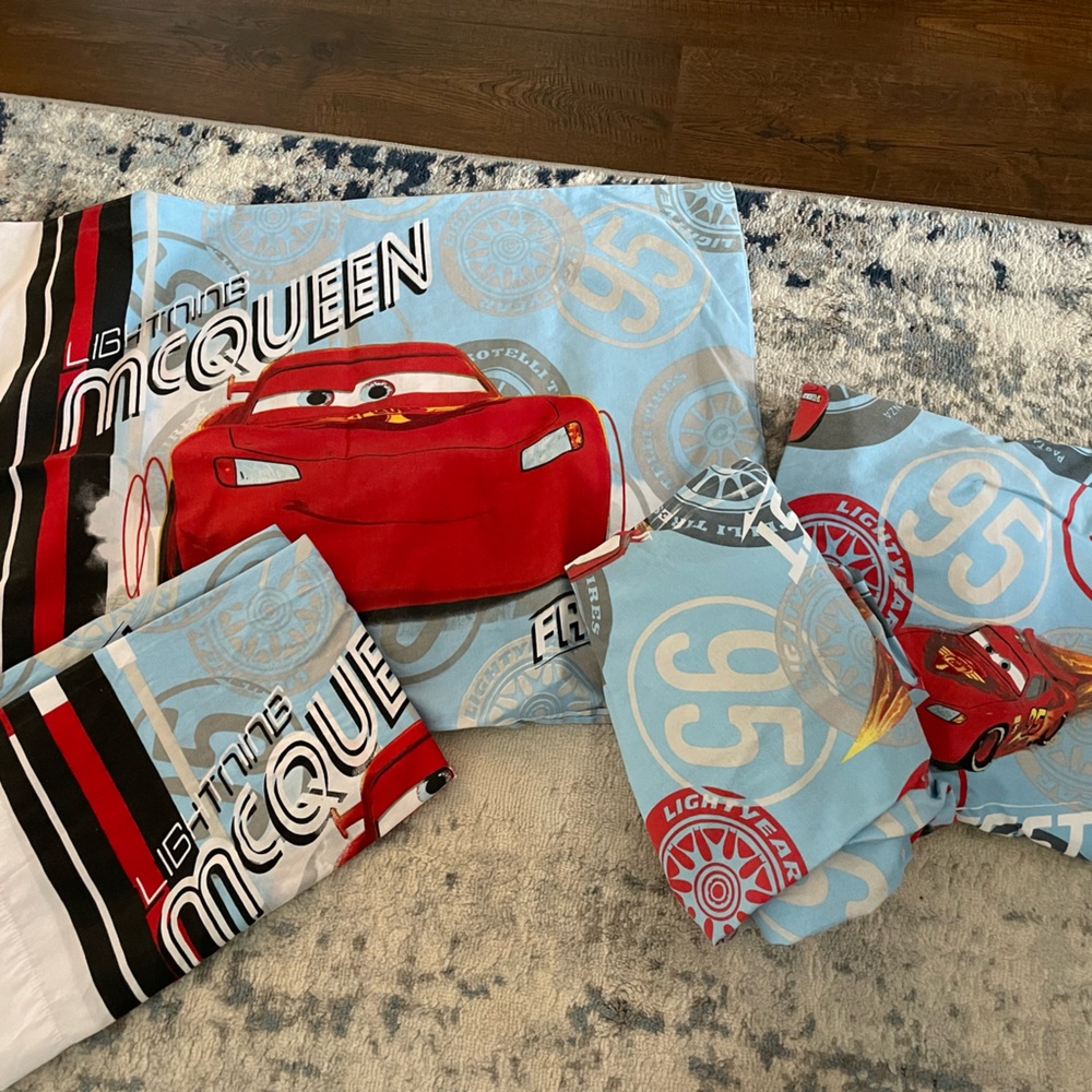 Disney Cars Lightning McQueen Bed Sheets